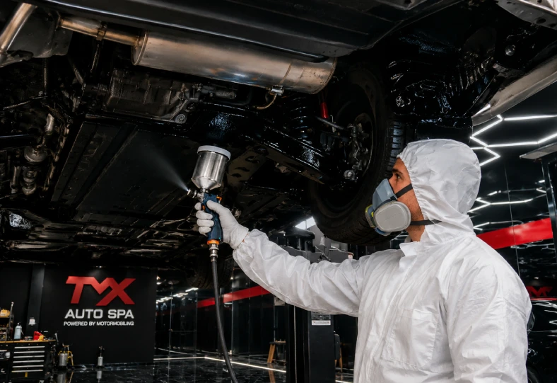 complete under chassis rust proofing